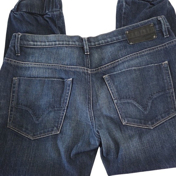Diesel JOYZE Men's Stretch Tapered Jeans W32 L32 | Button Fly Jogger Denim Pants - Picture 8 of 15